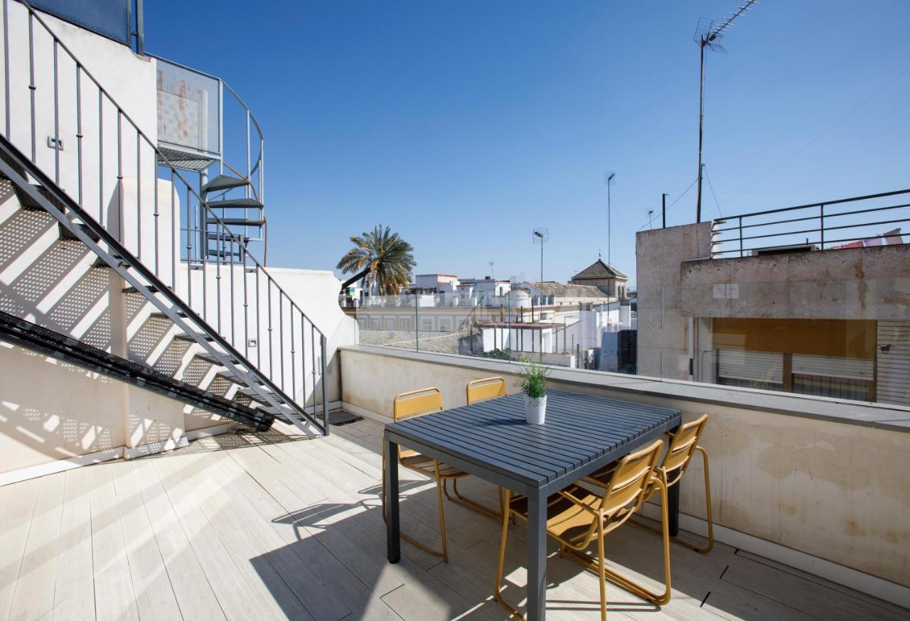 Апартаменты Private Pool With Panoramic Views Севилья Экстерьер фото